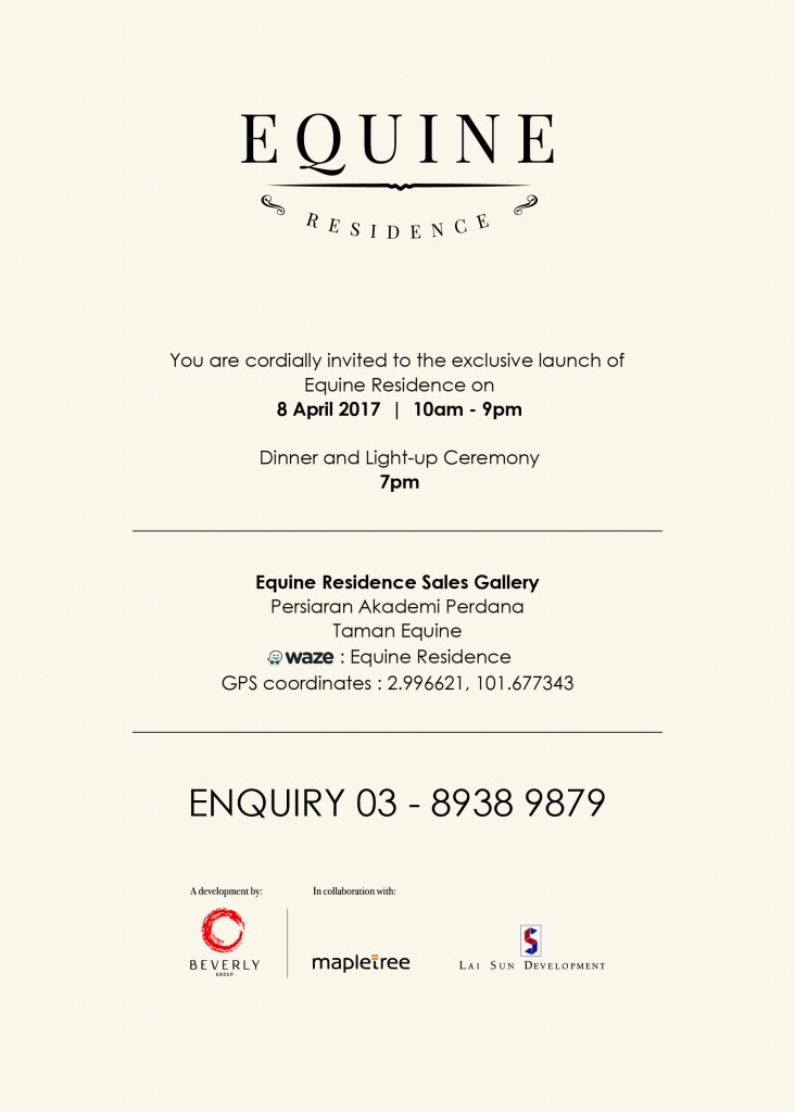 Equine Launch Invitation